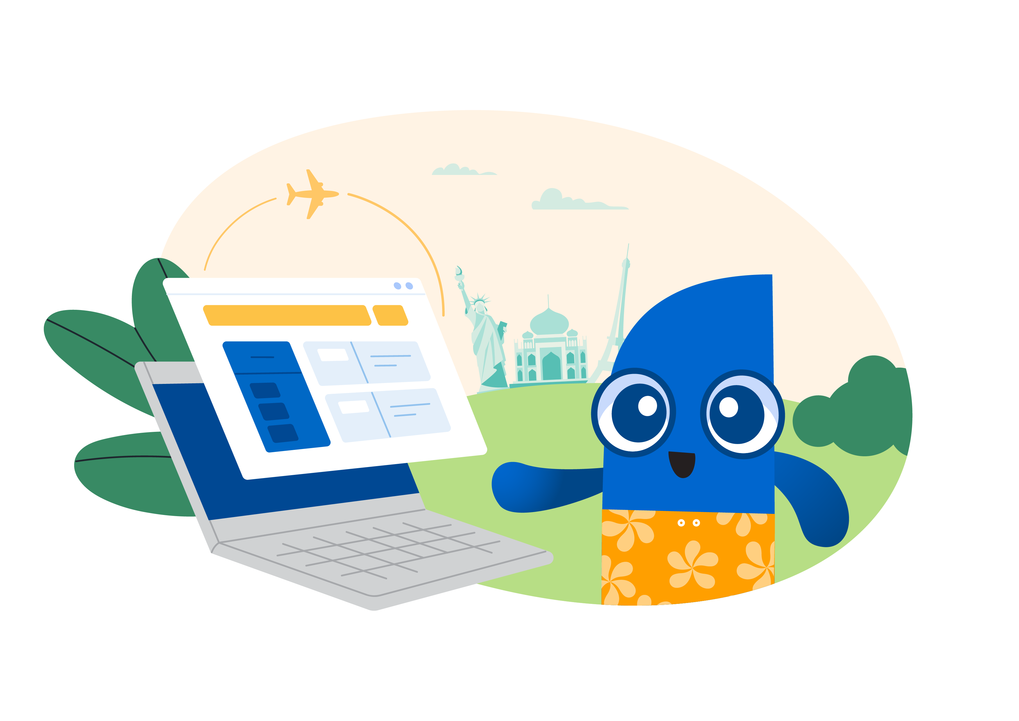 QVI Hub Login Illustration